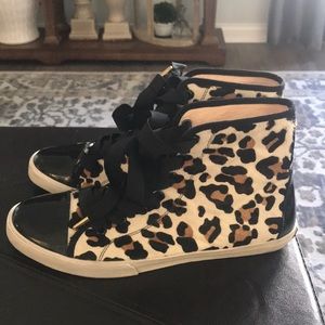 Kate Spade Animal Print Sneakers